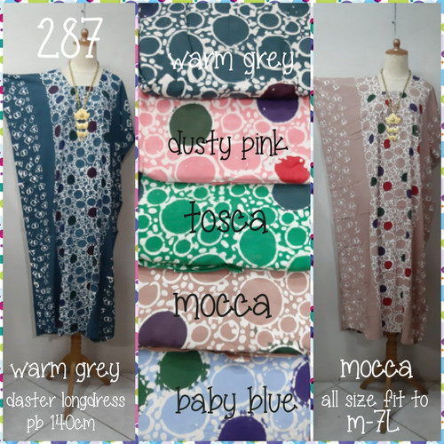 Foto Produk Daster kalong panjang batik premium (adem.anti sobek) pb:140cm dari Winnie Collection