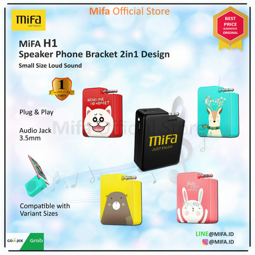 Foto Produk Speaker Xiaomi MiFa H1 Portable Audio Stereo Plug And Play ORIGINAL - Merah Muda dari MiFa Official Store