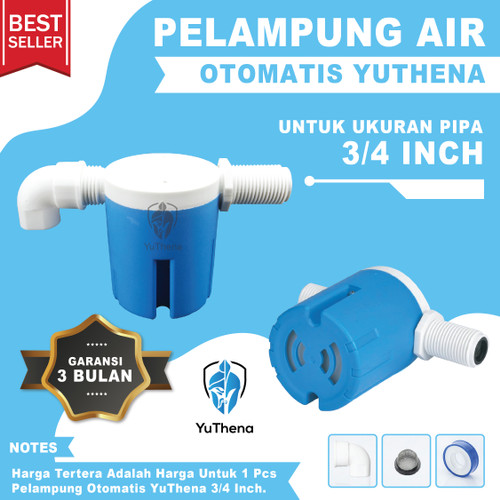 Foto Produk Pelampung Air Kran Air Otomatis Pelampung Otomatis YuThena 3/4 inch dari YuThena Official Store
