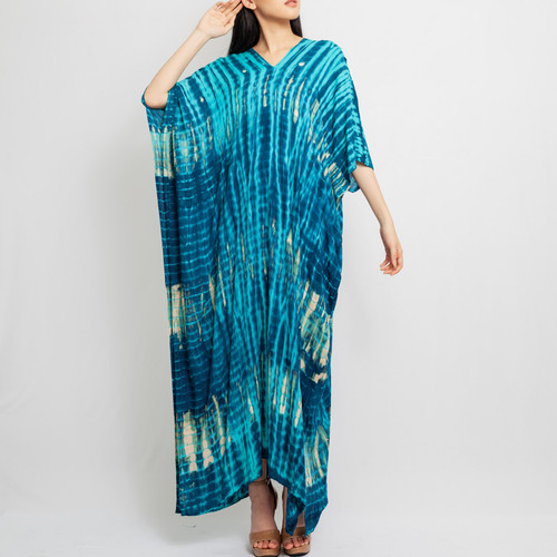 Foto Produk Thalisa Kaftan Aqua dari Heart Beads Official