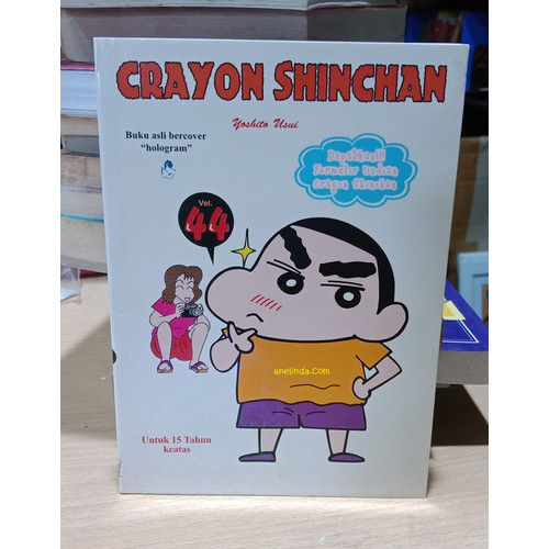 Foto Produk CRAYON SHINCHAN VOLUME 44 (ORIGINAL) dari Anelinda Buku Koleksi