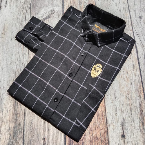 Foto Produk Kemeja Flanel Cowok Lengan Panjang Kotak kotak Levis | Baju Flannel - L dari ALJOSA