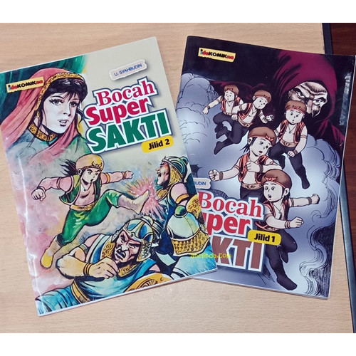 Foto Produk BOCAH SUPER SAKTI - 2 JILID TAMAT (KOMIK BARU KARYA U. SYAHBUDIN) dari Anelinda Buku Koleksi