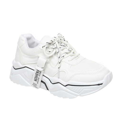 Foto Produk PVN Sepatu Sneakers Wanita Sport Shoes 099 - white white, 38 dari PVN Official Store