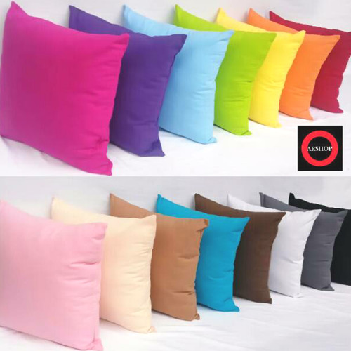 Foto Produk 40x40 SARUNG BANTAL KURSI/SOFA POLOS dari ArendaShopping
