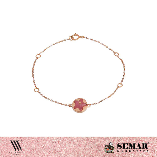 Foto Produk NIKITA WILLY GOLD BRACELET AMALFI COAST STAR MOTHER OF PEARL - Rosegold dari Semar Nusantara