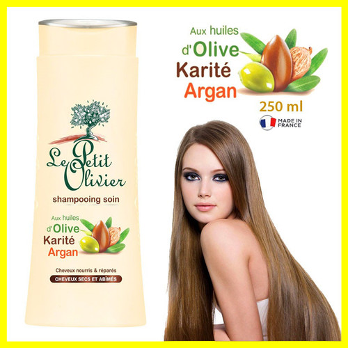 Foto Produk Hair Shampo Rambut Import Le Petit Olivier Olive Karite Argan 250 ml dari Iyesh Online Store