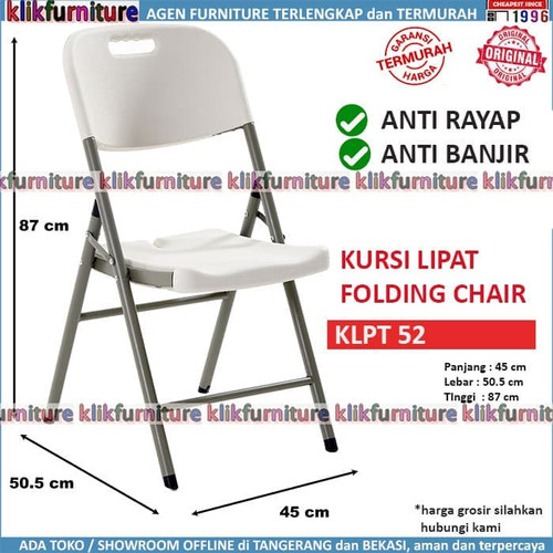 Foto Produk PROMO Kursi Lipat Folding Chair MLT 52 SAPPORO ANTALYA dari klikfurniture