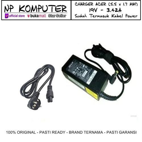 Foto Produk Adaptor Charger Original Acer Aspire 4752 4750 4745 4743 4741 4740 473 dari np komputer