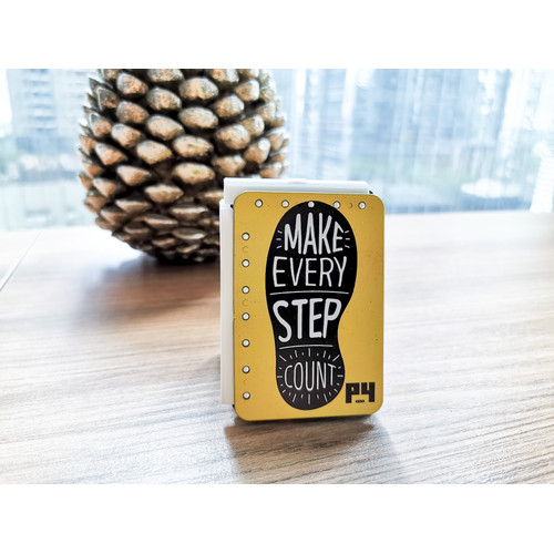 Foto Produk P4 Mask Wallet Tempat Simpan Masker Face Mask Storage QUOTE Series - Step dari PoliDotID