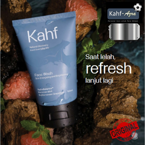 Jual Kahf Sabun Cuci Muka Pria Biru Kab. Bekasi poeti azra