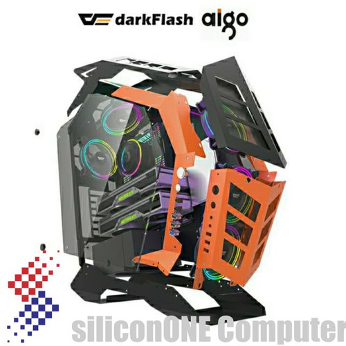 Foto Produk AIGO KNIGHT K1 DARKFLASH ATX dari silicon ONE Computer