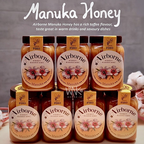 Foto Produk Airborne - Madu Manuka 500gr - New Zealand Honey - Antibiotik Alami dari wonka.id