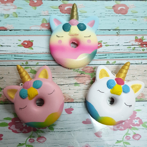 Foto Produk Squishy Murah Rainbow Unicorn Donut dari Adi Laris Shop