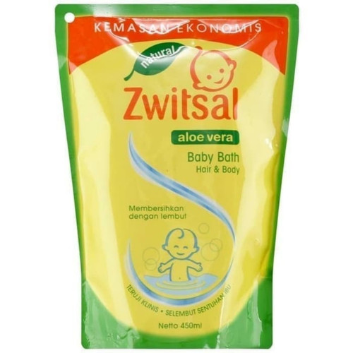 Foto Produk ZWITSAL BABY BATH 2 IN 1/HAIR &BODY/450ML. dari V&G baby olshop
