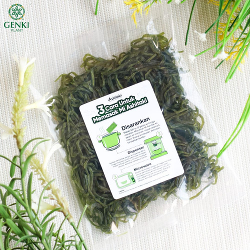 Foto Produk Dry Ashitaki (Ashitaba & Shirataki) - 63 g dari Genki Plant