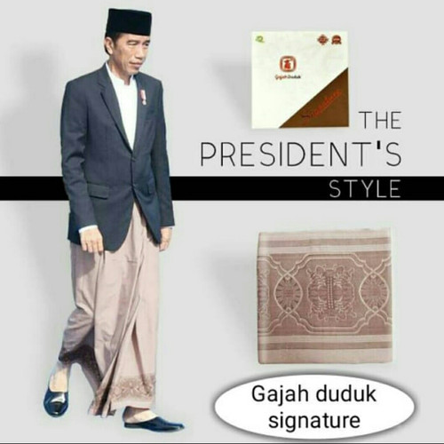 Foto Produk sarung gajah duduk signature limited edition president dari siti rohana