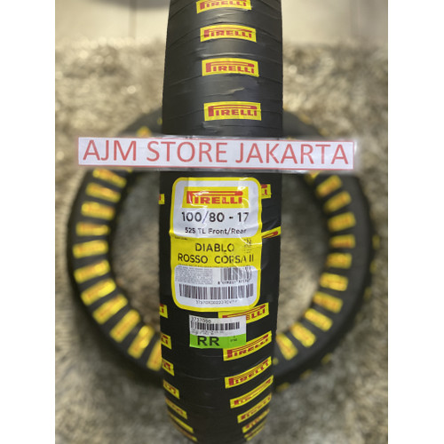 Foto Produk Pirelli Diablo Rosso Corsa 2 100/80-17 Tubeless.. dari AJM Store Jakarta