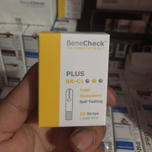 Foto Produk Benecheck Cholesterol Strip / Strip Test Kolesterol merek Benecheck dari Tsamara Medika