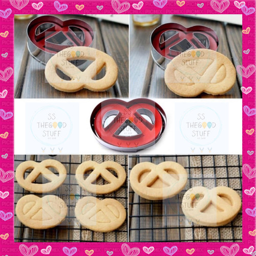 Foto Produk Cetakan Kue Kering Pretzel Butter Cookies / Cetakan Model Regal dari SS TheGoodStuff