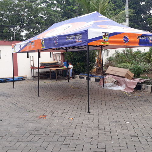 Foto Produk Tenda Lipat Paddock Tanpa Dinding 3x6m dari Berkah Media Promosi