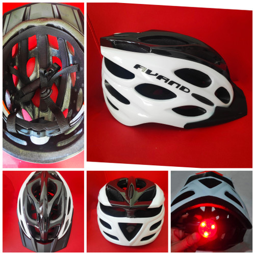 Foto Produk HELM SEPEDA AVAND A28 ADA LAMPU BELAKANG dari AXEL SHOP