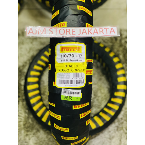 Foto Produk Pirelli Diablo Rosso Corsa 2 110/70-17 Tubeless.. dari AJM Store Jakarta
