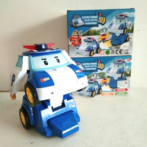 Foto Produk Mainan Mobil Robot Poli Bisa Jalan dan Music dari StoryOfToys
