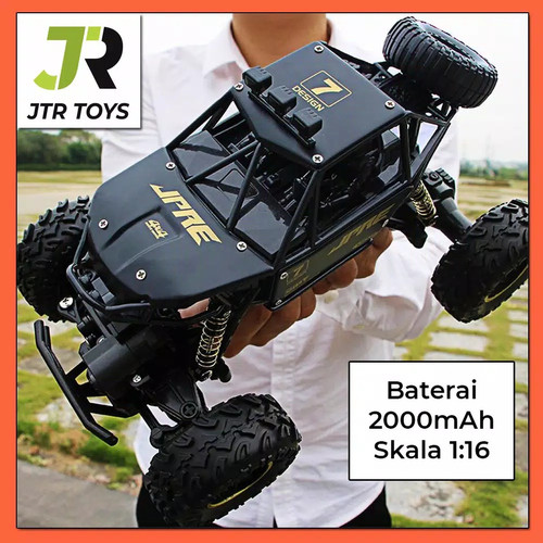 Jual Mobil Remot Rc Car Rock Crawler 1 16 Off Road 2 4ghz 4wd Jpre Hitam Kota Depok Toy Kid Tokopedia