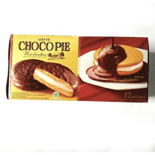 Foto Produk Lotte Choco Pie Chocopie Isi 12 pcs dari Logan Market