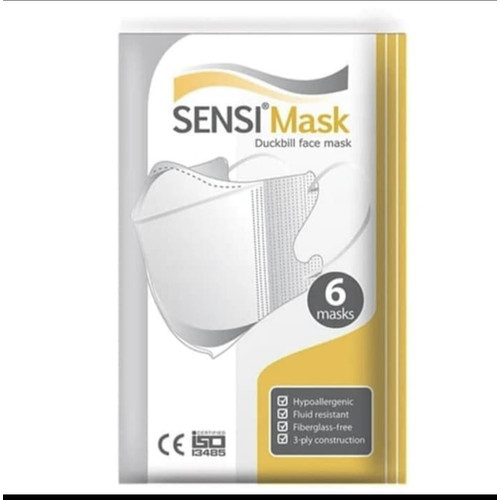 Foto Produk Masker Sensi Duckbill isi 6 Murah Laris Laku sensi mask original dari RING COLLECTION