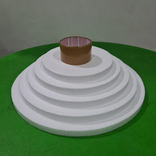 Foto Produk D30x2cm Gabus kue styrofoam dummy cake dari ken-z