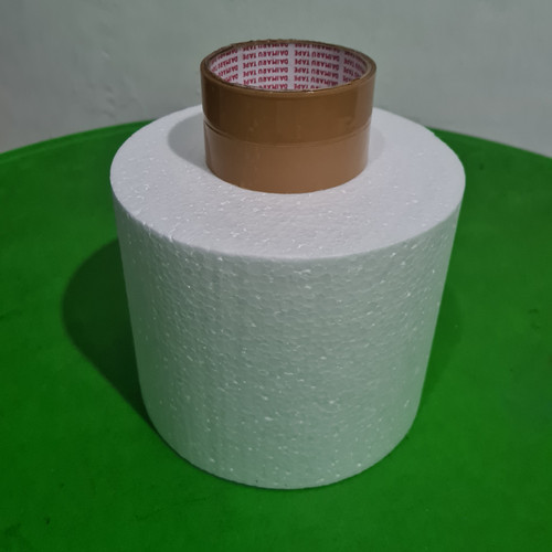 Foto Produk D18x15cm Gabus Styrofoam Bulat Dummy Cake dari ken-z