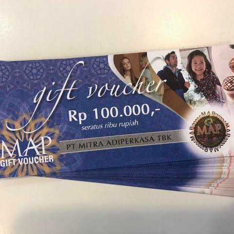 Foto Produk Promo Giftcard MAP dari bangunanmu