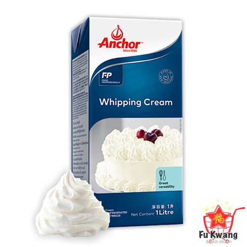 Foto Produk Anchor Whipping Whip Whipped Cream 1 liter dari Fu Kwang Mart