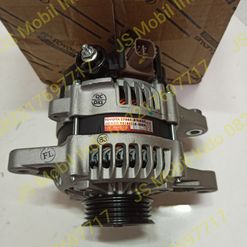 Foto Produk Alternator Yaris Vios Manual Matic 2006-2013 Original 27060-0M040 dari jaya makmur aksesoris