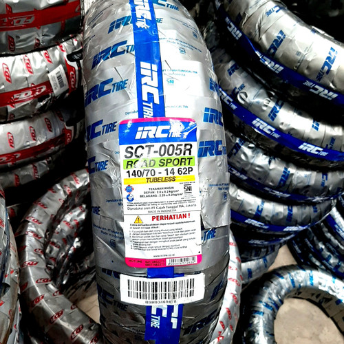 Foto Produk BAN LUAR IRC SCT-005R 140/70-14 TUBELESS dari sumber motor cinangka