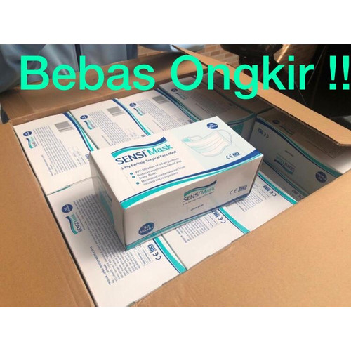 Foto Produk Masker sensi earloop isi 50 ready langsung kirim dari lin'z gallery