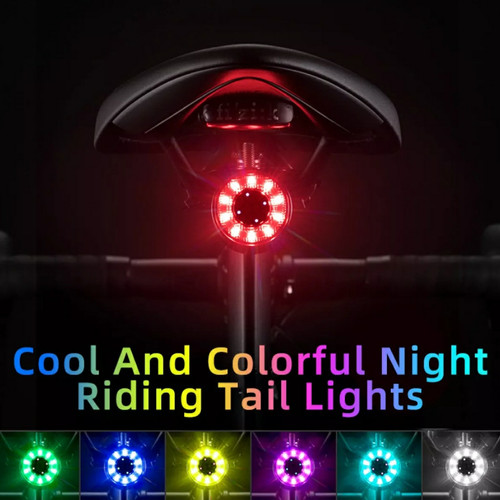Foto Produk Lampu sepeda ROCKBROS Q1 Samurai colorfull dari Uwo Sports