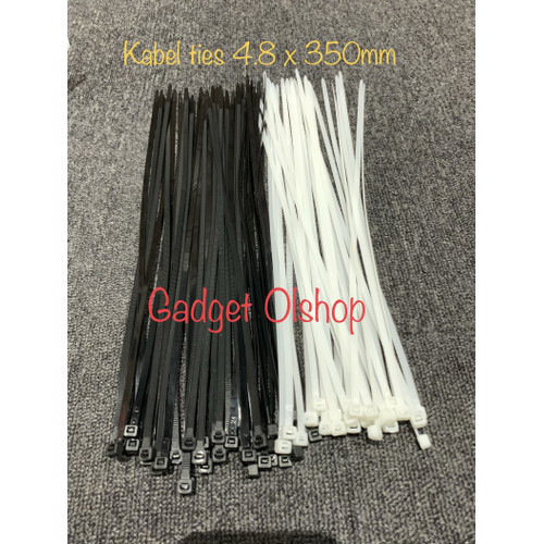 Foto Produk Kabel Ties 35cm - Kabel Ties 4.8x350mm - Kabel Ikat - Cable Tie - Tis dari Gadget olshop
