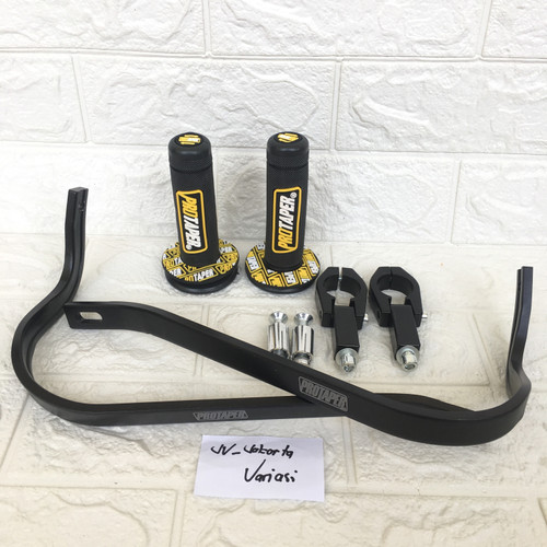 Foto Produk handguard tulang set handgrip protaper evo han paket hemat dari jv_jakartavariasi