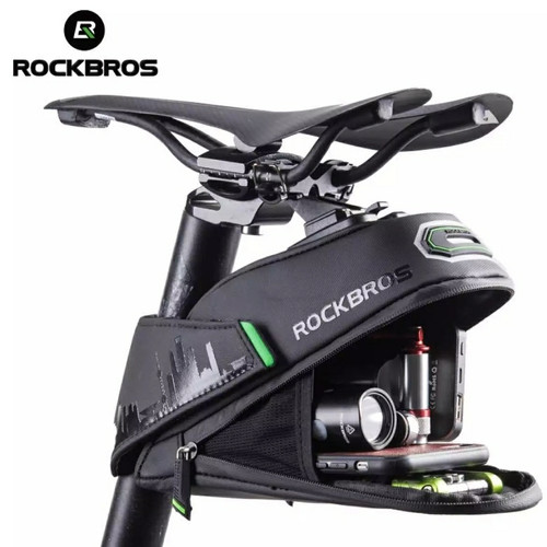 Foto Produk Tas Sepeda sadel rockbros waterproof 1.5L dari Uwo Sports