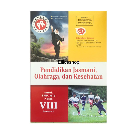 Foto Produk Buku PR PJOK Olahraga kelas 8 2020/2021 Intan Pariwara dari Ellice Shop