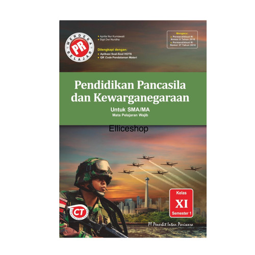 Foto Produk Buku PR/ LKS PKN kelas 11 tahun 2020 Intan Pariwara dari Ellice Shop