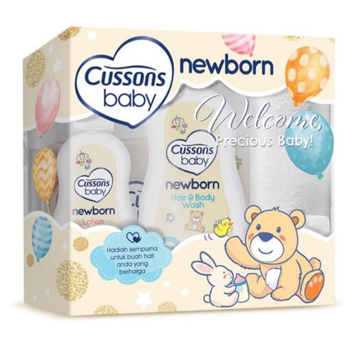Foto Produk Cussons Baby Newborn Set / Cussons Baby New Born Gift dari Shoppingyukkk