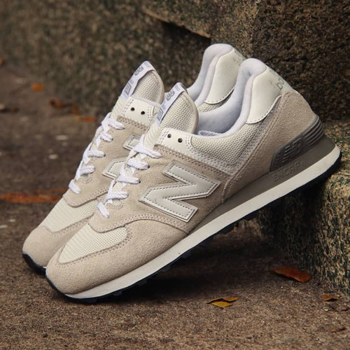 new balance 574 creme