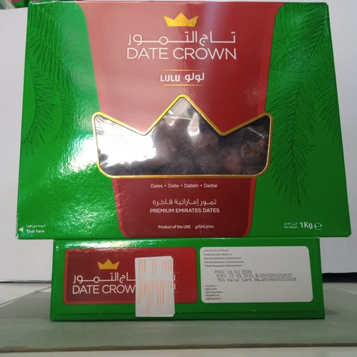 Foto Produk kurma date crown lulu 1kg New dari kurma-ku