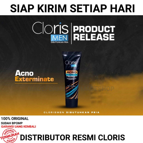 Foto Produk CLORIS MEN CLORISMEN ACNO EXTERMINATE MENGEMPESKAN MEREDAKAN JERAWAT dari madeformen
