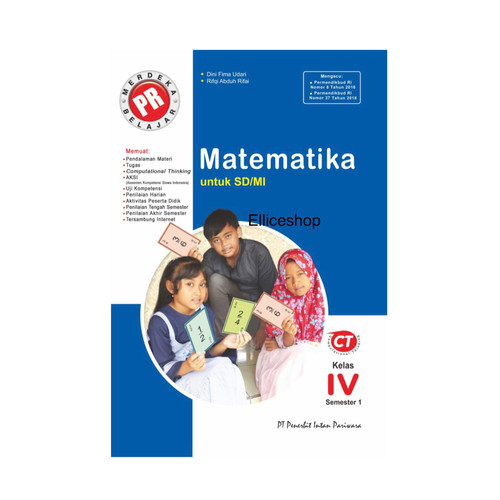 Foto Produk Buku PR Matematika SD kelas 4, 2020/2021 Intan Pariwara dari Ellice Shop