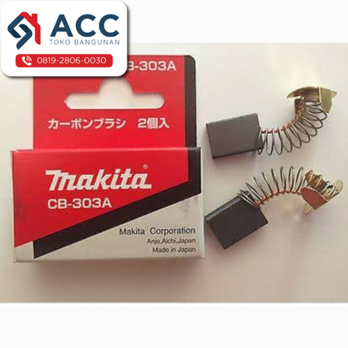 Foto Produk Carbon Brush MAKITA CB 303 A / Arang / Spul / Sepul / Bostel / Kul dari Toko Bangunan ACC